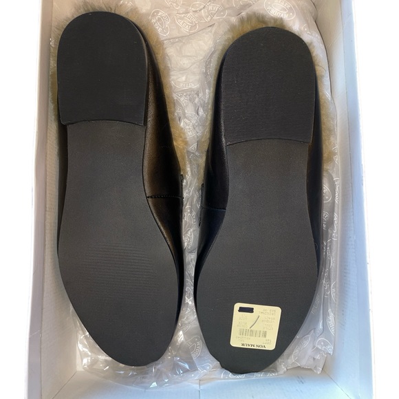 Steve Madden Women’s Jill Black Leather Loafer NWT size 7.5 - Picture 4 of 6